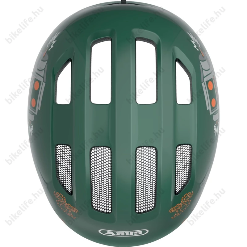 Abus Smiley 3.0 gyerek bukósisak M 50-55cm, zöld robo