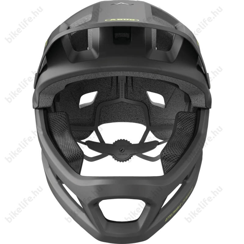 ABUS kerékpáros gyerek sisak YouDrop FF fullface S 48-55 cm fekete színben