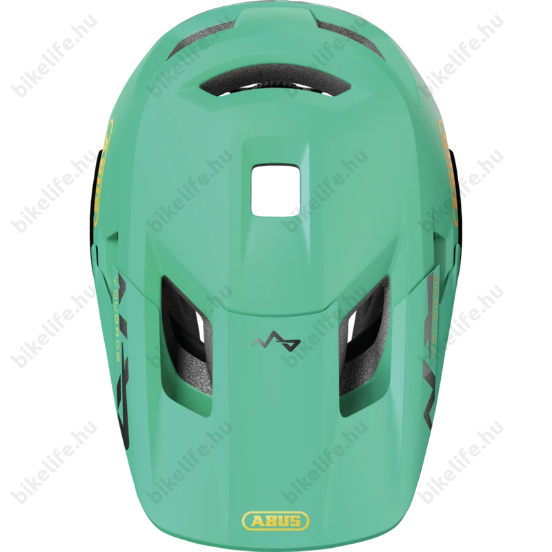 ABUS kerékpáros gyerek sisak YouDrop FF fullface S 48-55 cm salvia sage green színben