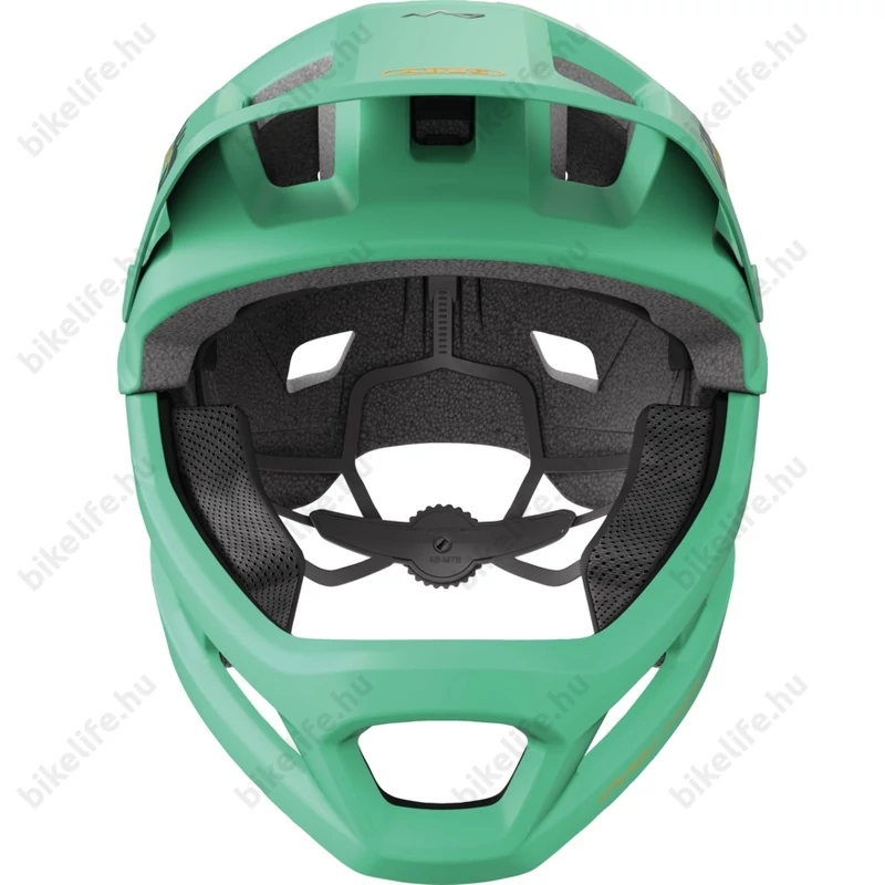 ABUS kerékpáros gyerek sisak YouDrop FF fullface S 48-55 cm salvia sage green színben