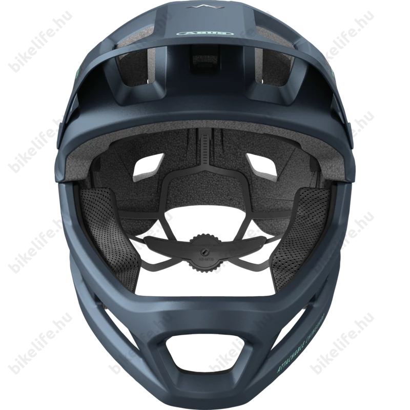 ABUS kerékpáros gyerek sisak YouDrop FF fullface S 48-55 cm midnight blue színben