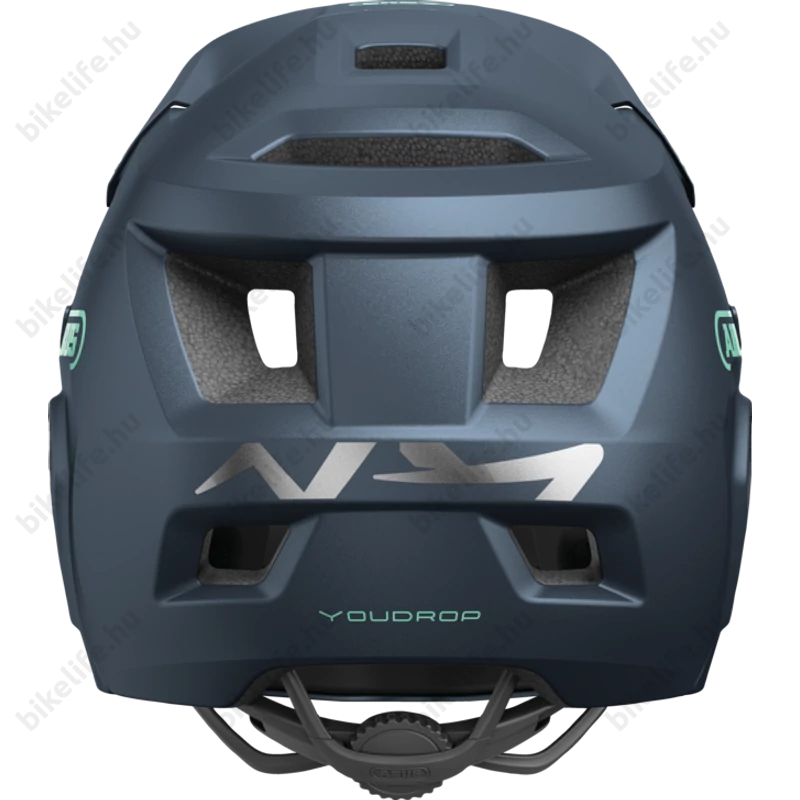 ABUS kerékpáros gyerek sisak YouDrop FF fullface S 48-55 cm midnight blue színben