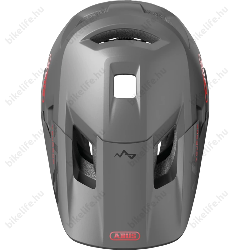 ABUS kerékpáros gyerek sisak YouDrop FF fullface S 48-55 cm titan silver színben