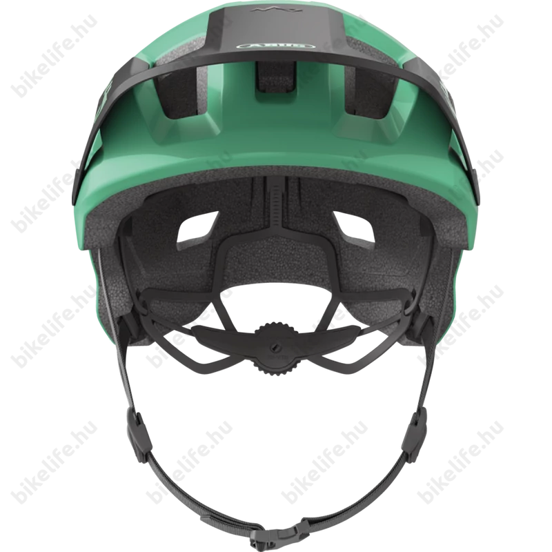 Abus Youdrop extravagány kerékpáros sportsisak ifjaknak salvia green S-es méret 48-55 cm fejkerületre