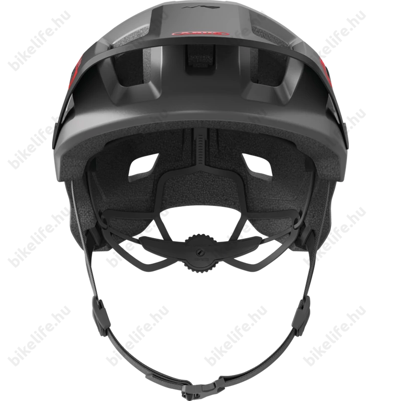 Abus Youdrop extravagány kerékpáros sportsisak ifjaknak titan silver S-es méret 48-55 cm fejkerületre