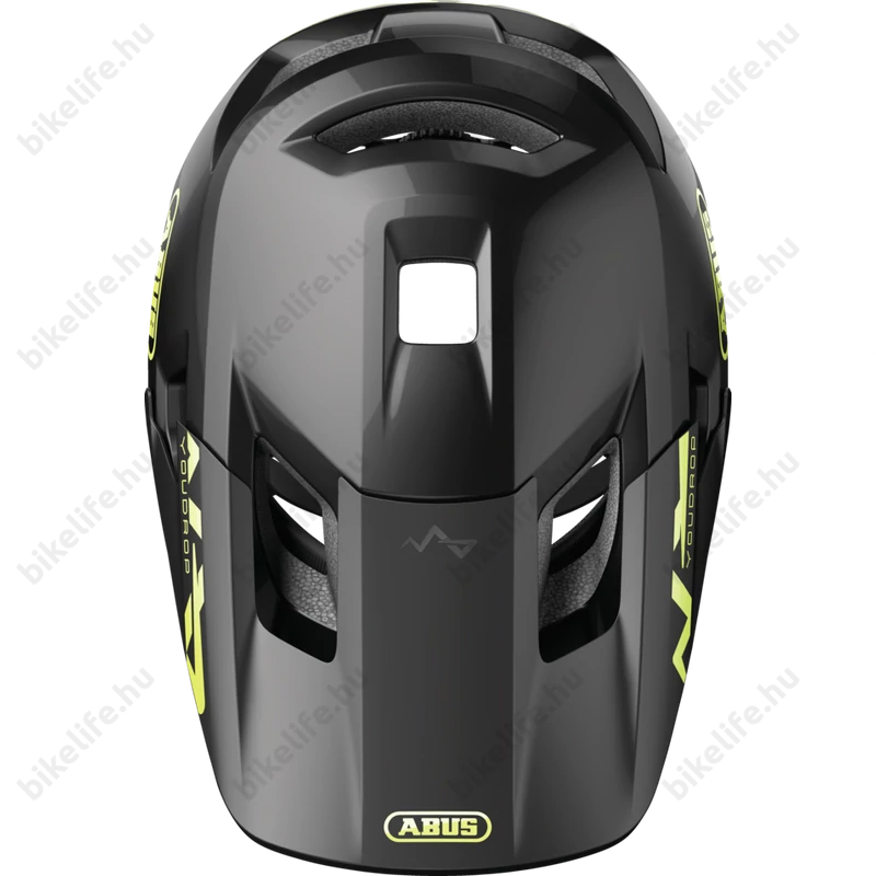 Abus Youdrop extravagány kerékpáros sportsisak ifjaknak velvet black S-es méret 48-55 cm fejkerületre