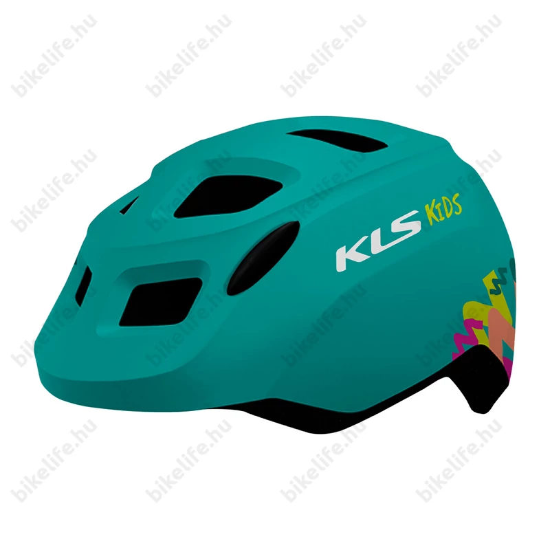 Kellys Zigzag 022 gyerek bukósisak turquoise S