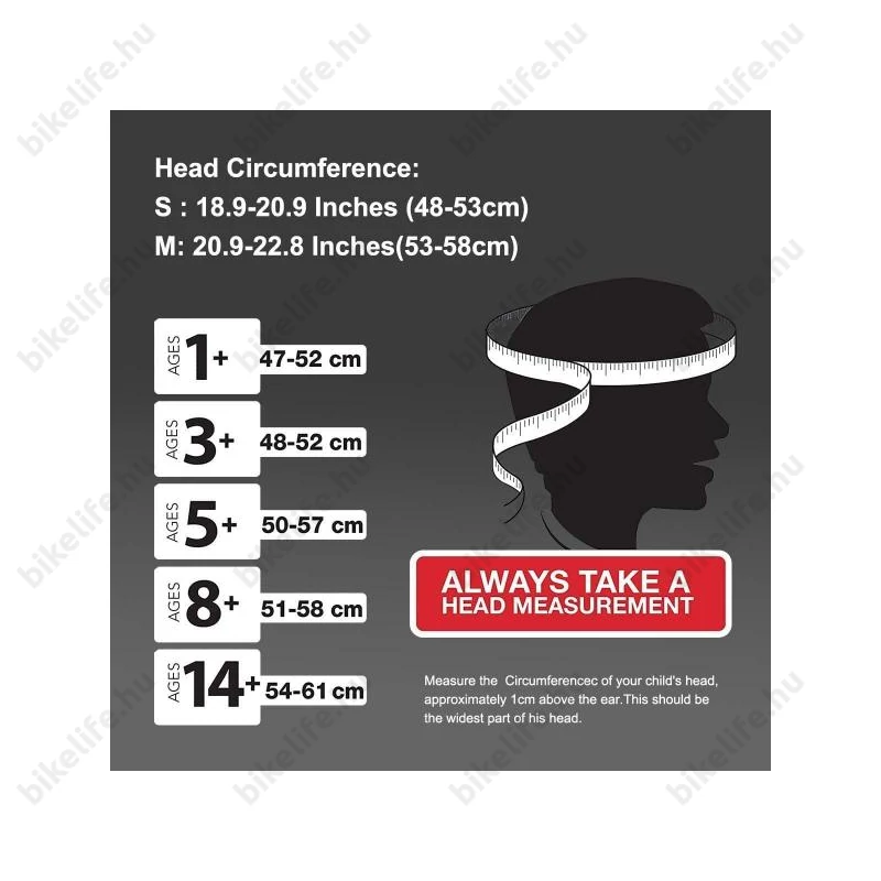 RockBros Full Face gyerek bukósisak fekete/kék/narancs M 53-58cm