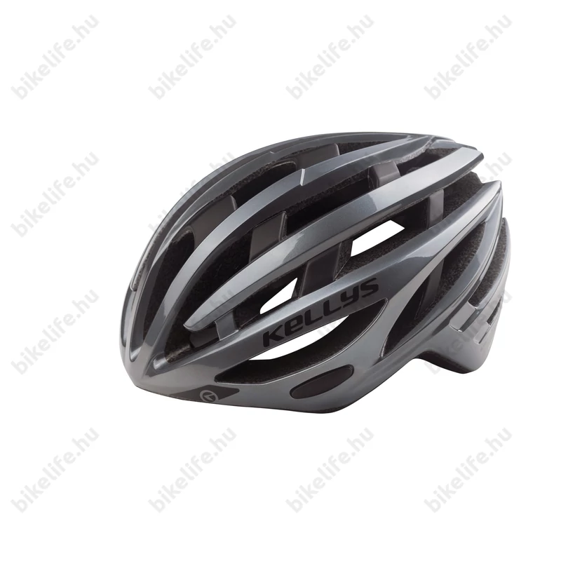 Kellys Spurt kerékpáros bukósisak  szürke M/L 58-62cm