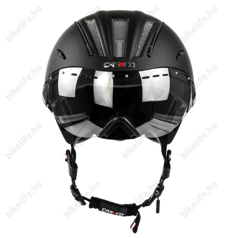 Casco Roadster Plus kerékpáros bukósisak matt fekete M-es (55-57cm fejkerület)