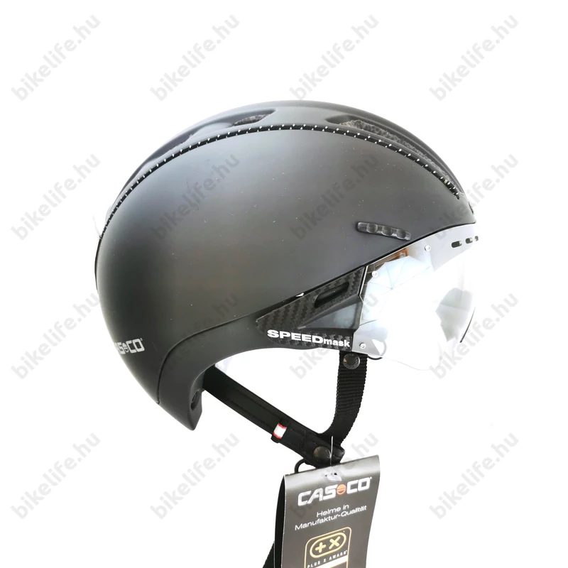 Casco Roadster Plus kerékpáros bukósisak matt fekete M-es (55-57cm fejkerület)