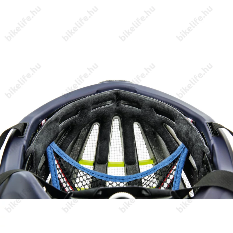 Casco Speedairo 2 RS országúti bukósisak Vautron (fényre sötétedő) lencsével, kék/neon sárga L 59-62cm