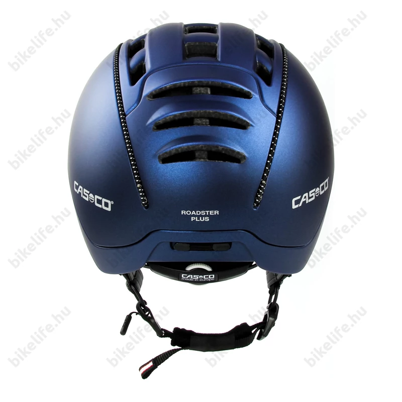 Casco Roadster Plus kerékpáros bukósisak metál kék L-es (58-60cm fejkerület)