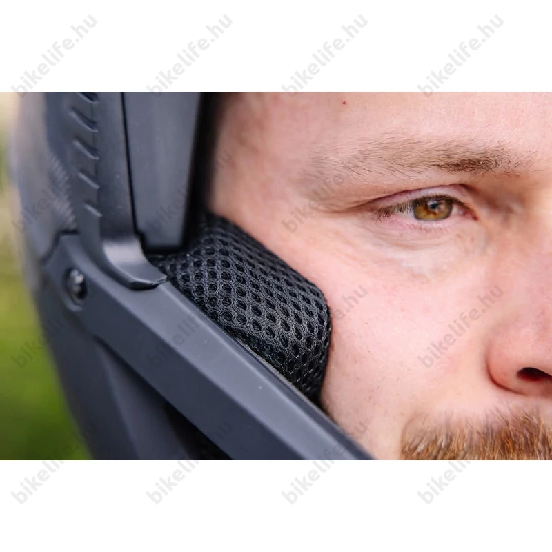 Kellys KLS CRUX Fullface állvédős szuperkönnyű enduro bukósisak kiváló szellőzéssel M/L (54-58 cm)