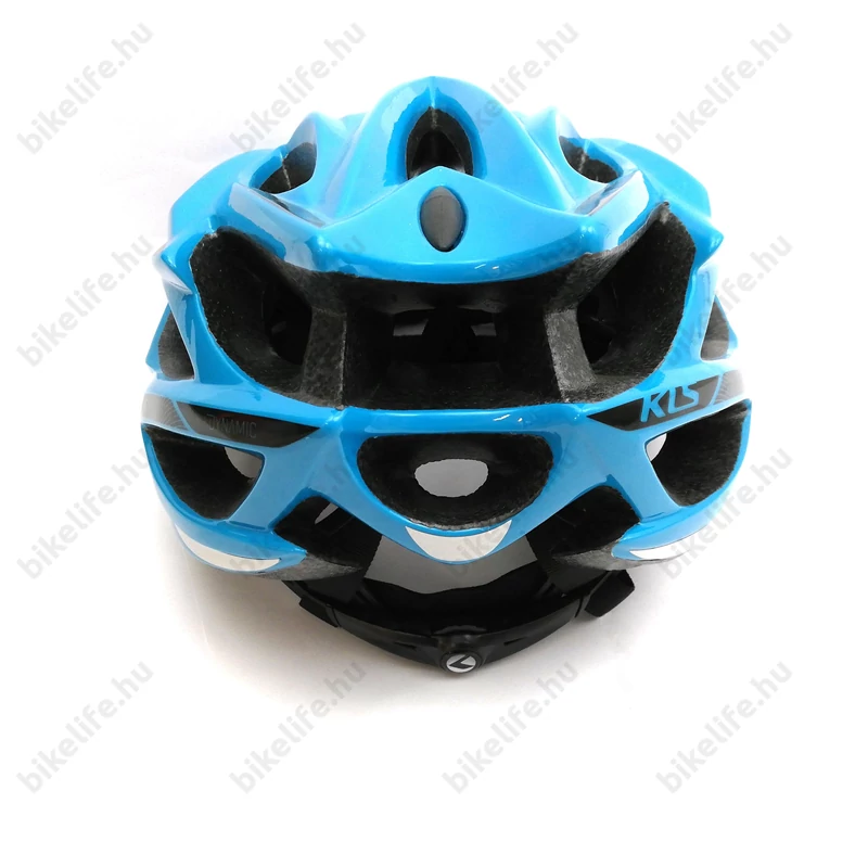 Kellys KLS Dynamic kerékpáros bukósisak fehér/kék S/M 54-58cm
