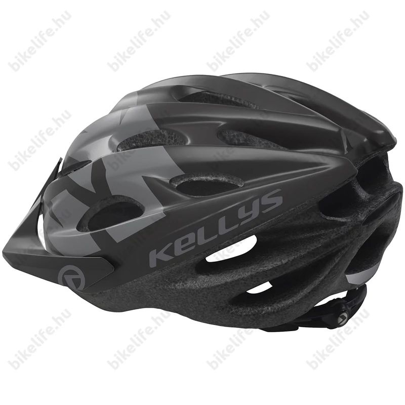 Kellys KLS Blaze kerékpáros bukósisak matt fekete M/L -es 58-61cm