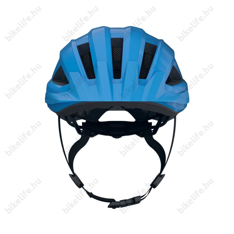 Kellys Daze Lumio Blue kerékpáros bukósisak beépített világítással, kék S/M (52-55cm fejkörmérethez)