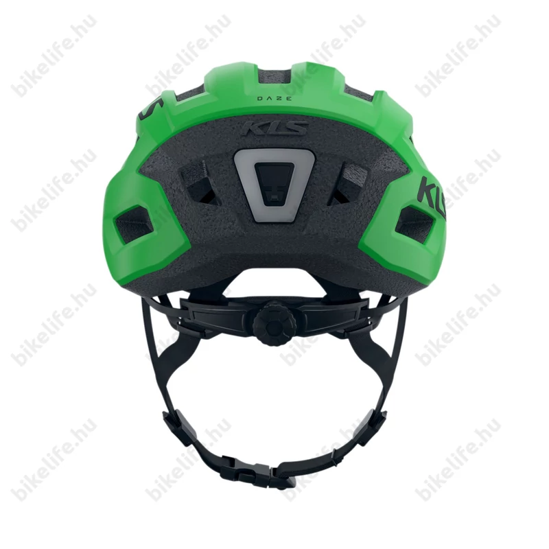 Kellys Daze Lumio Green kerékpáros bukósisak beépített világítással, zöld M/L (55-58cm-es fejkerülethez)