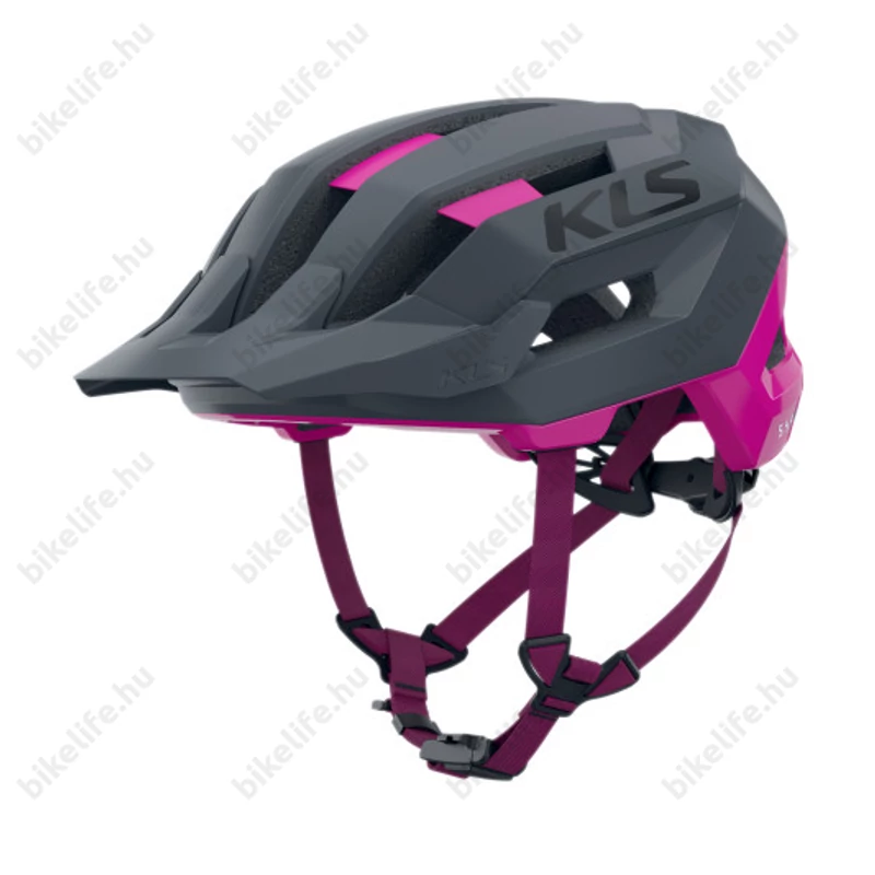 Kellys Sharp kerékpáros bukósisak Black/Pink L/XL