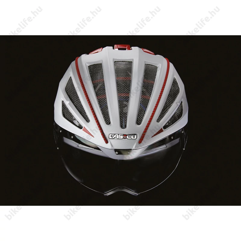 Casco Speedairo 2 RS országúti bukósisak Vautron (fényre sötétedő) lencsével, fehér L 59-62cm