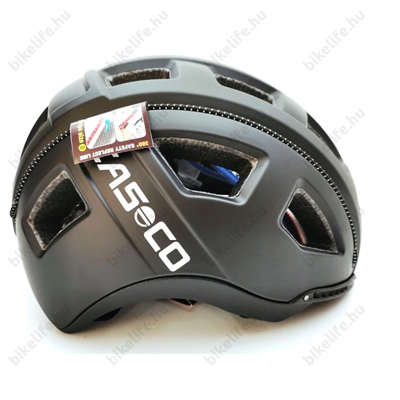 Casco E.Motion 2 kerékpáros bukósisak matt fekete L (58-62cm fejkerület)