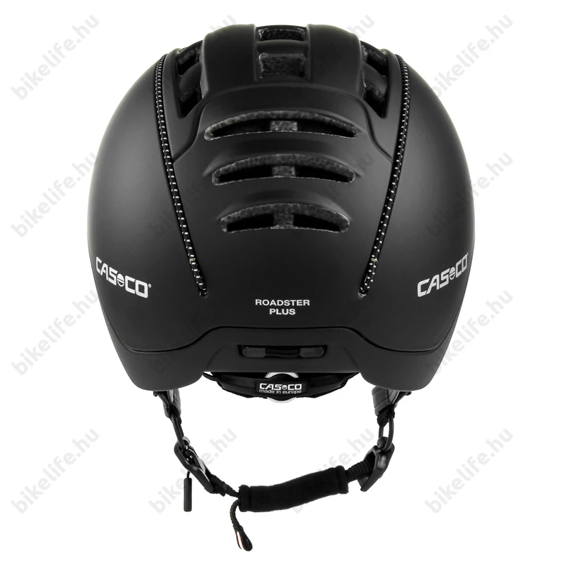 Casco Roadster Plus kerékpáros bukósisak matt fekete XL-es (60-63cm fejkerület)