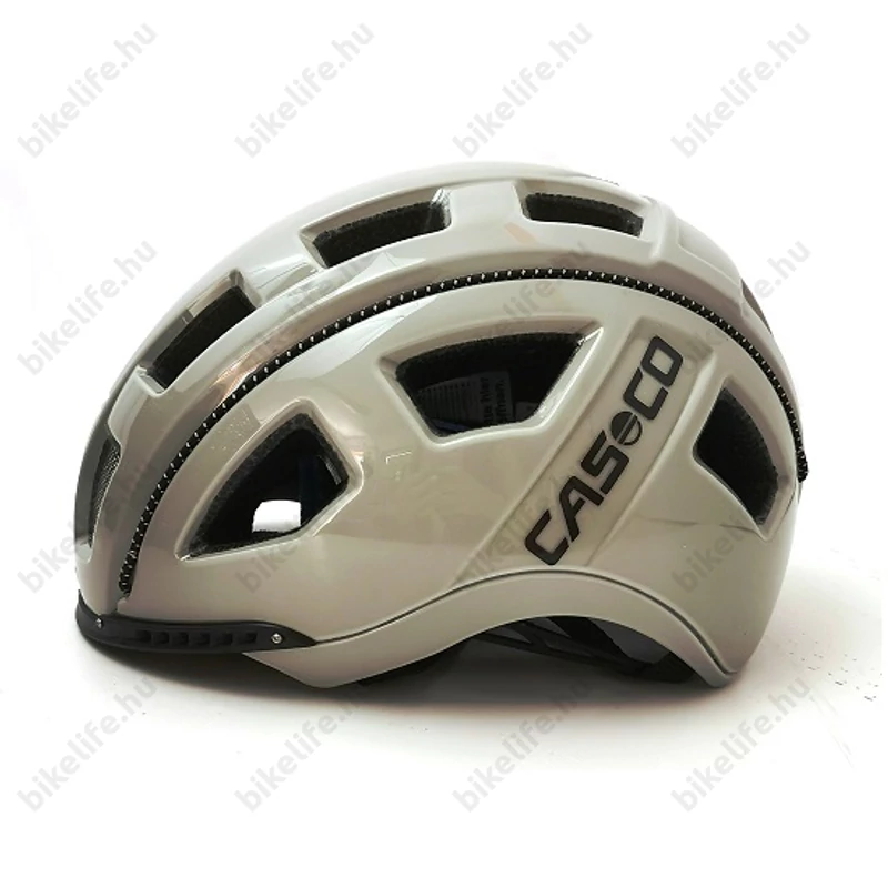 Casco E.Motion 2 kerékpáros bukósisak fényes szürke L-es (58-62cm fejkerület)