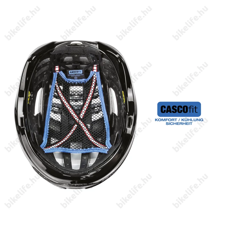Casco Speedairo 2 RS országúti bukósisak Vautron (fényre sötétedő) lencsével, fekete L 59-62cm