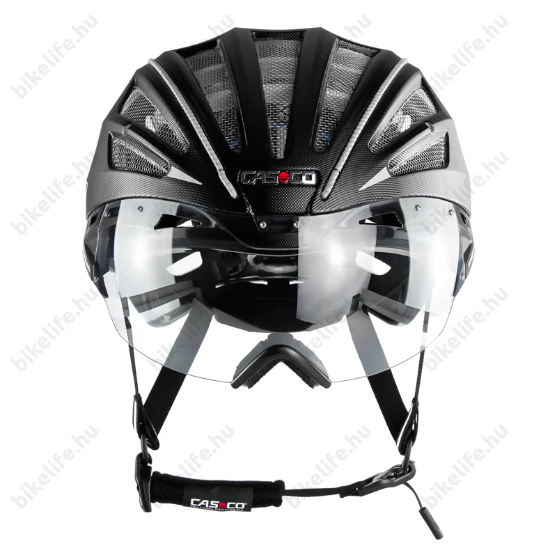 Casco Speedairo 2 RS országúti bukósisak Vautron (fényre sötétedő) lencsével, fekete M 54-59cm