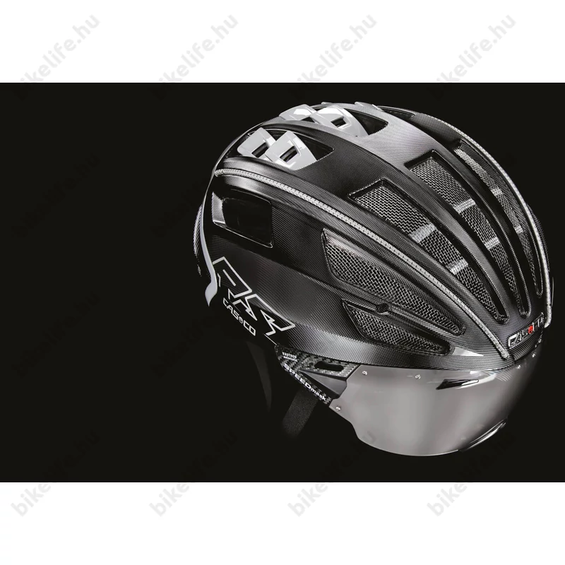 Casco Speedairo 2 RS országúti bukósisak Vautron (fényre sötétedő) lencsével, fekete M 54-59cm