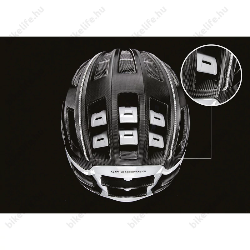 Casco Speedairo 2 RS országúti bukósisak Vautron (fényre sötétedő) lencsével, fekete M 54-59cm