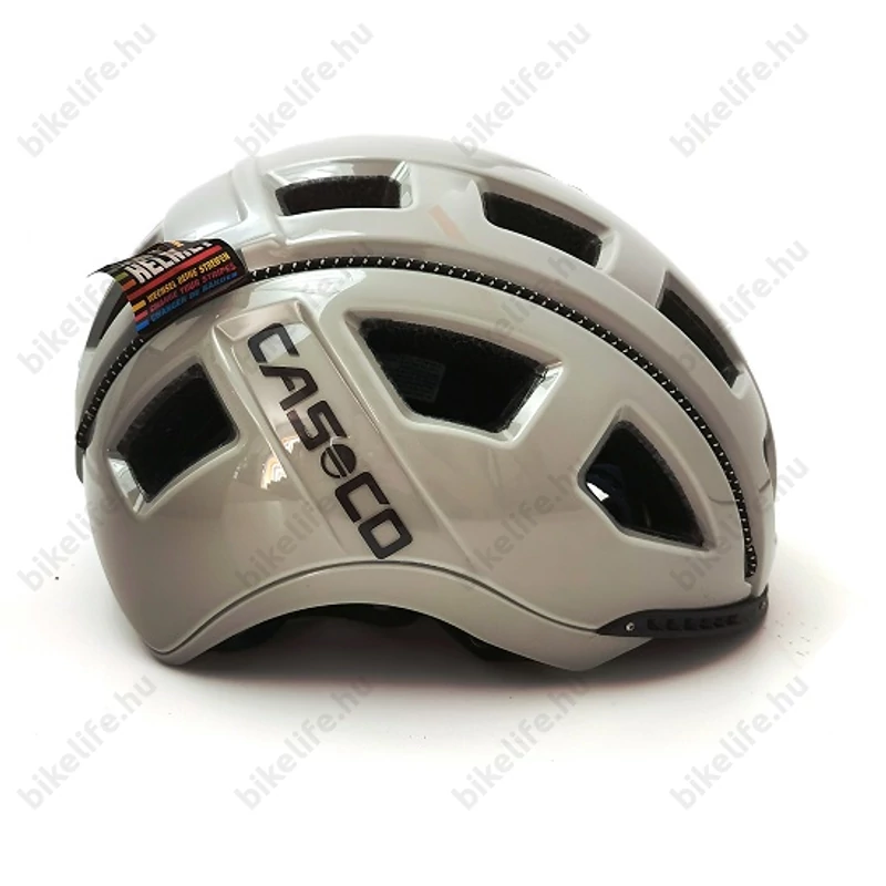 Casco E.Motion 2 kerékpáros bukósisak fényes szürke M-es (56-58cm fejkerület)