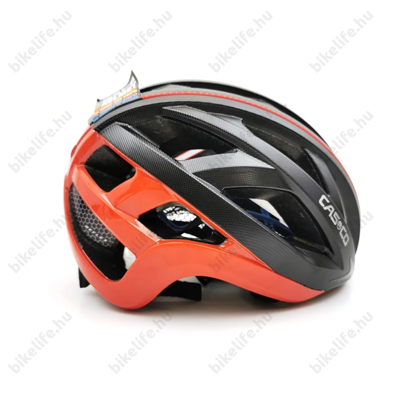 Casco Cuda 2 Strada kerékpáros bukósisak fekete/piros M-es (54-58cm fejkerület)