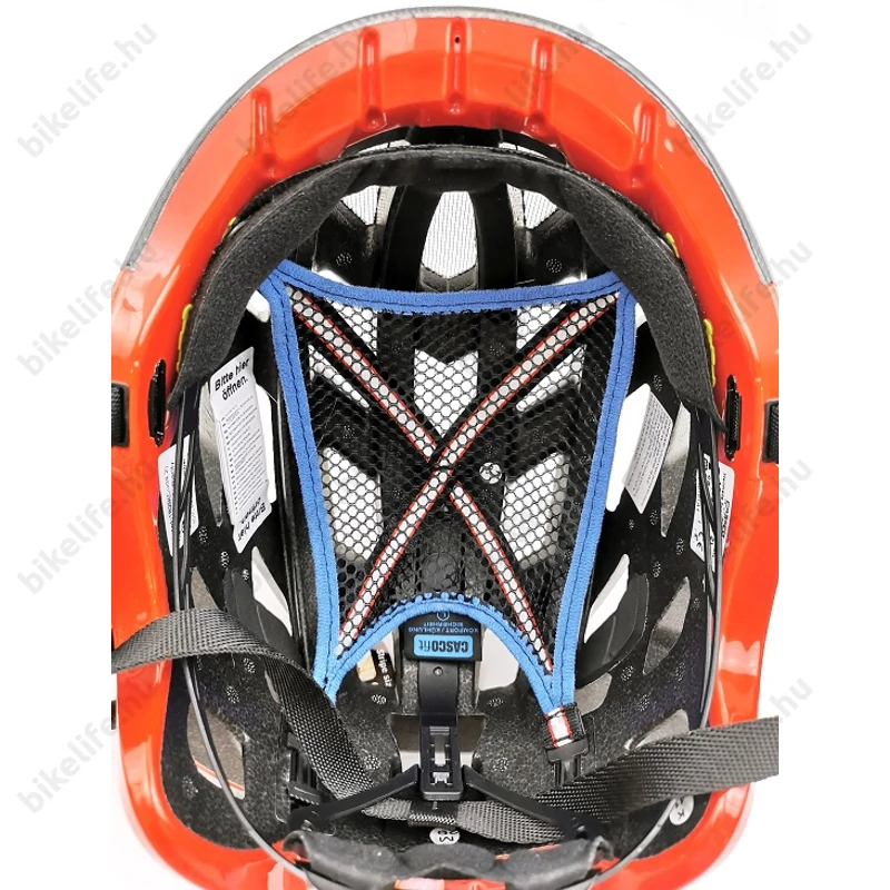 Casco Cuda 2 Strada kerékpáros bukósisak fekete/piros M-es (54-58cm fejkerület)