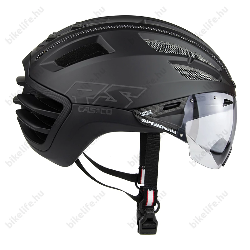 Casco Speedairo 2 RS ShadowRacer országúti bukósisak Vautron (fényre sötétedő) lencsével, black M 54-59cm