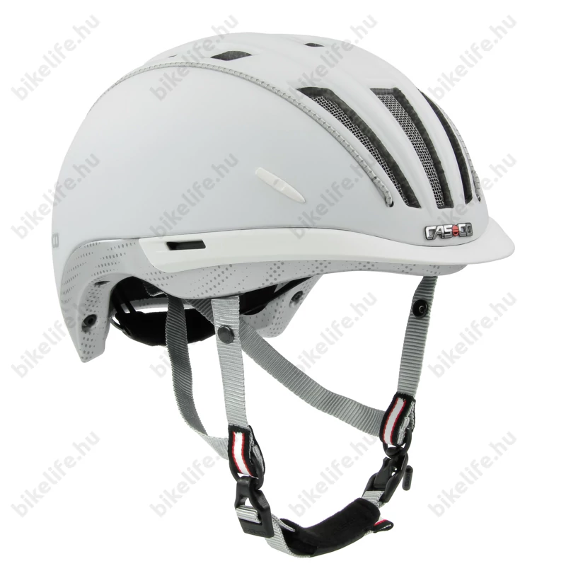 Casco Roadster kerékpáros bukósisak fehér S-es (50-54cm fejkerület)