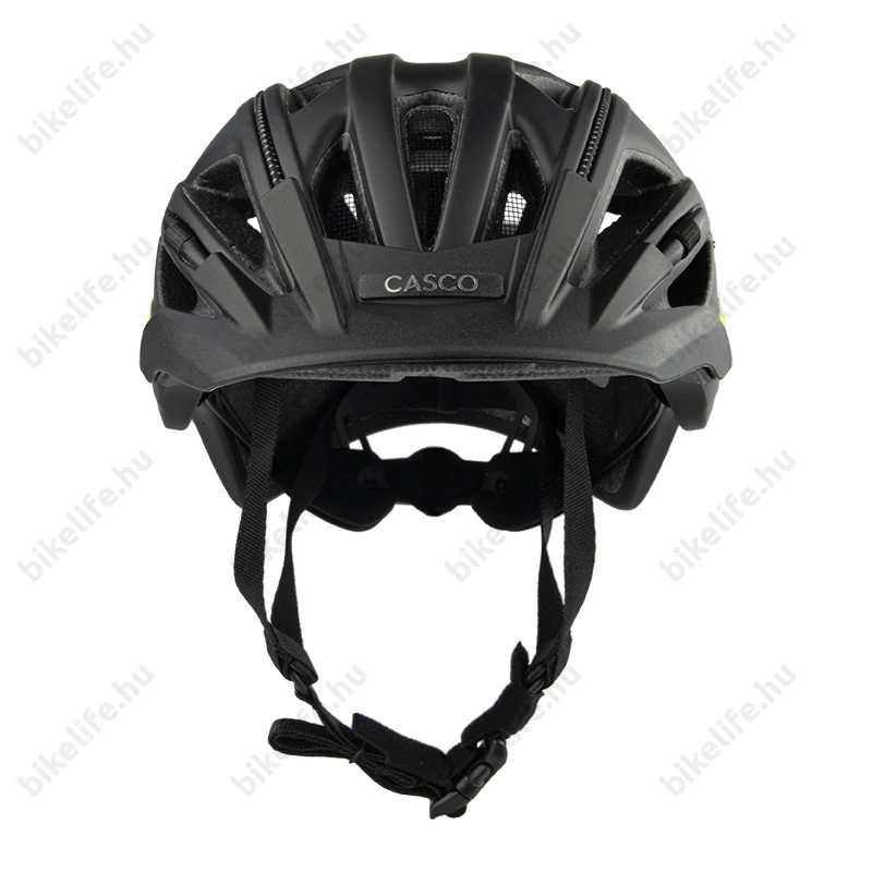 Casco Activ SL kerékpáros bukósisak fekete grafit neon  M (56-58cm fejkerület)