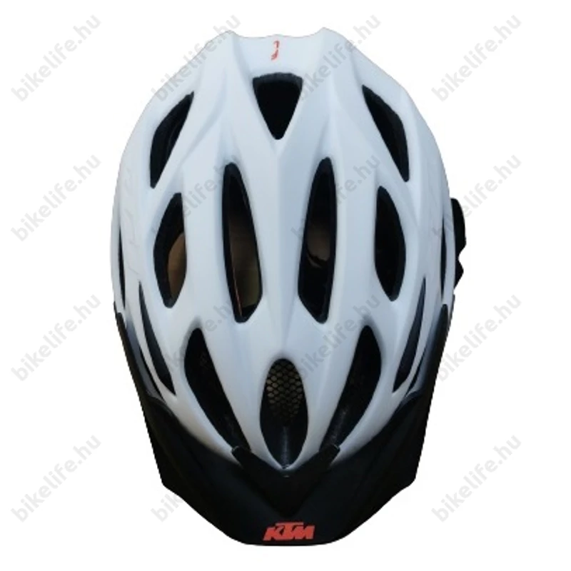 KTM Factory Line kerékpáros bukósisak matt/fényes fehér 51-56cm