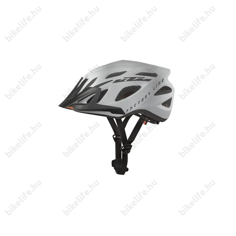 KTM Factory Line kerékpáros bukósisak ezüst/szürke 58-62cm