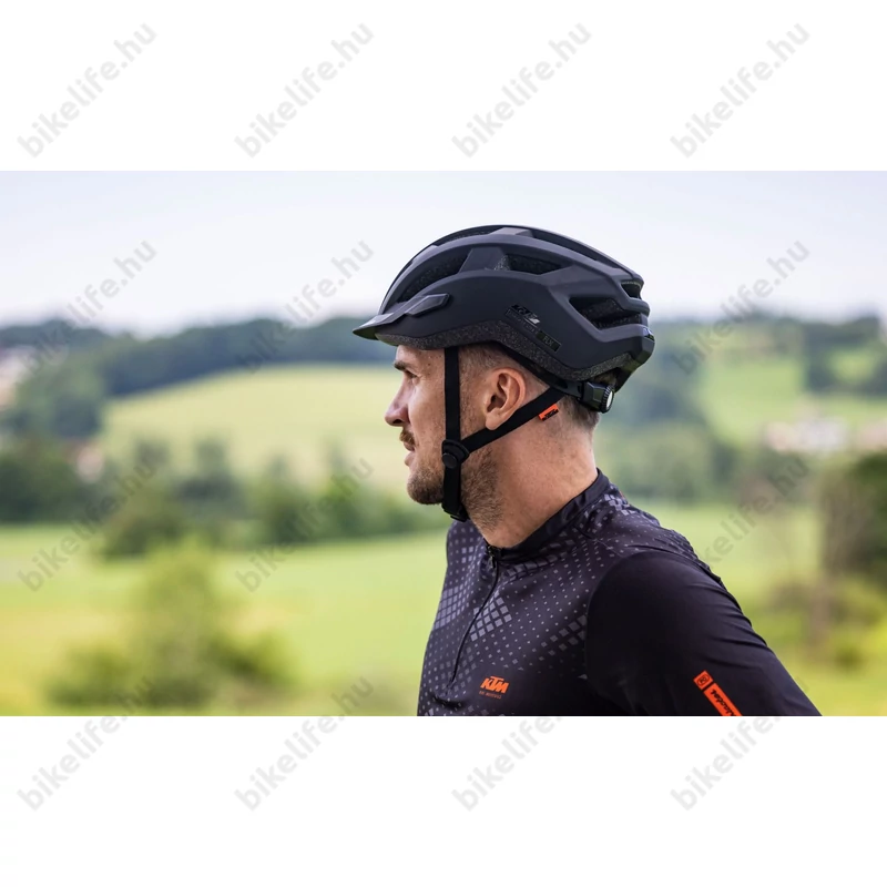 KTM Factory Line X kerékpáros bukósisak matt fekete 58-62cm