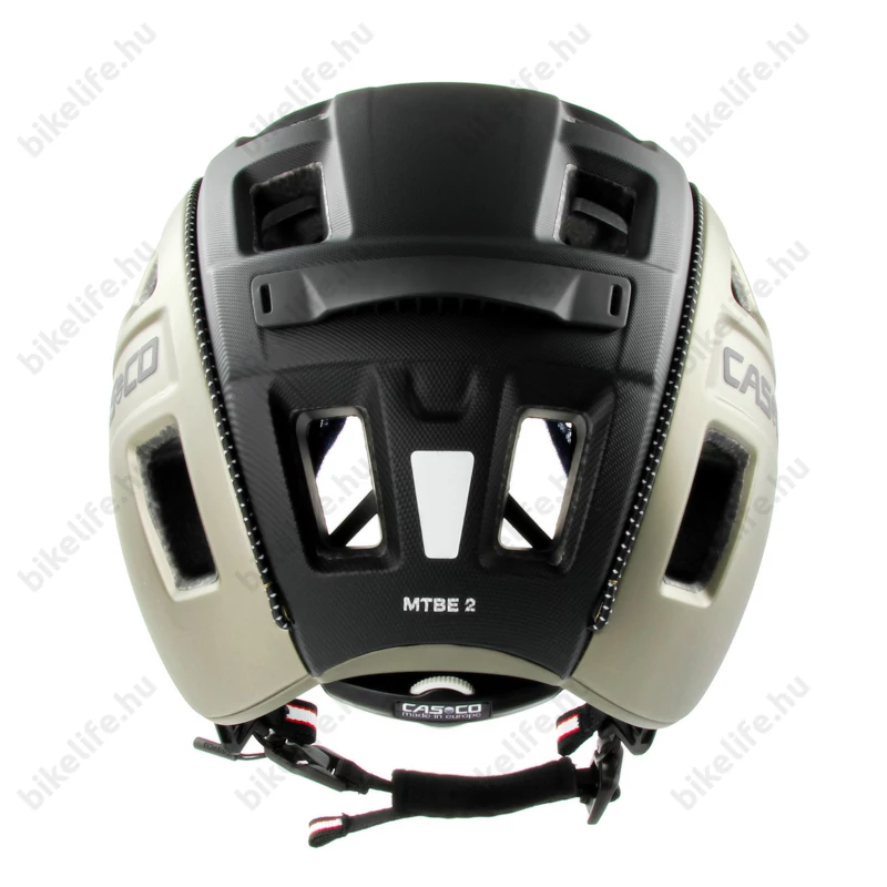 Casco MTBE 2 kerékpáros bukósisak matt bronz/fekete M-es (56-58cm fejkerület)