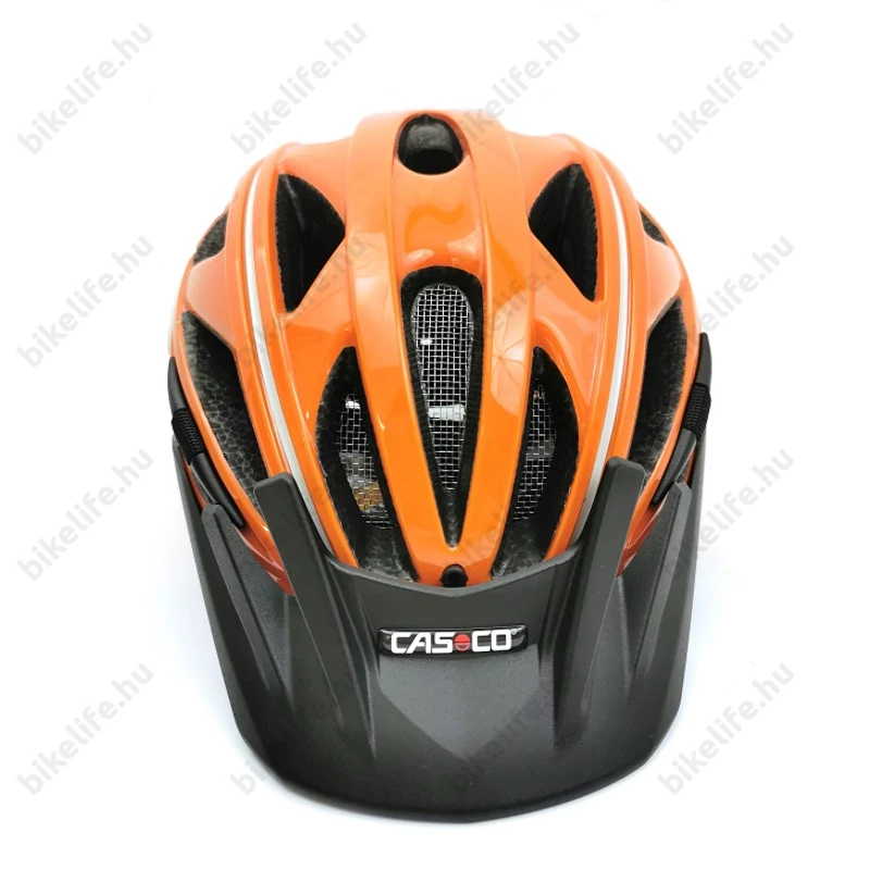 Casco Activ 2 Junior kerékpáros gyerek bukósisak narancs uni (52-56cm fejkerület)