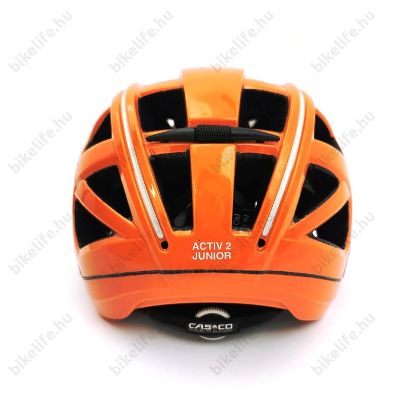 Casco Activ 2 Junior kerékpáros gyerek bukósisak narancs uni (52-56cm fejkerület)