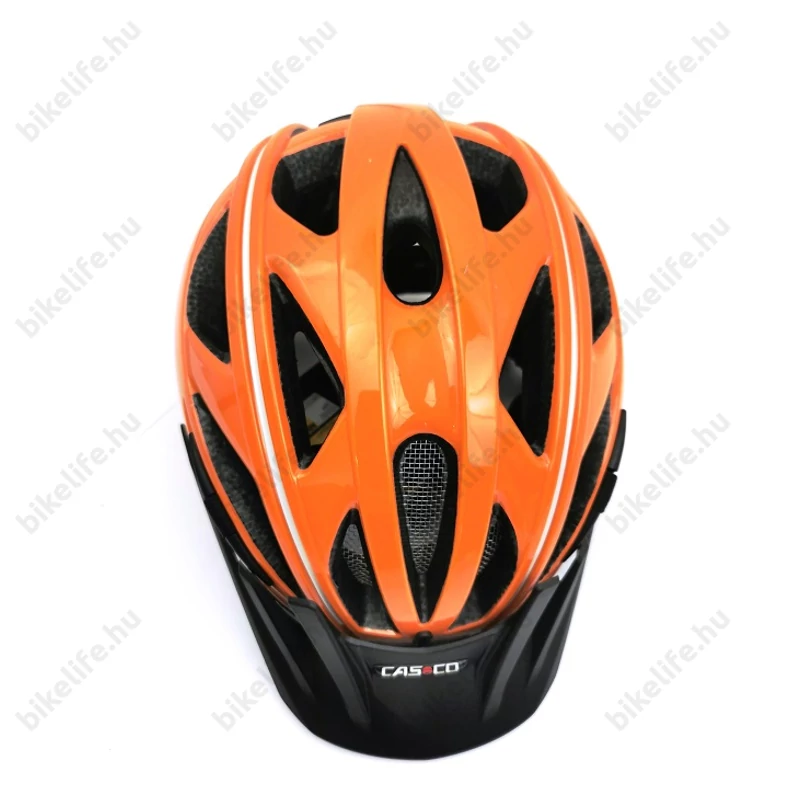Casco Activ 2 Junior kerékpáros gyerek bukósisak narancs uni (52-56cm fejkerület)