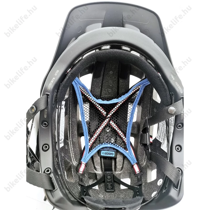Casco MTBE 2 kerékpáros bukósisak matt fekete L-es (58-62cm fejkerület)