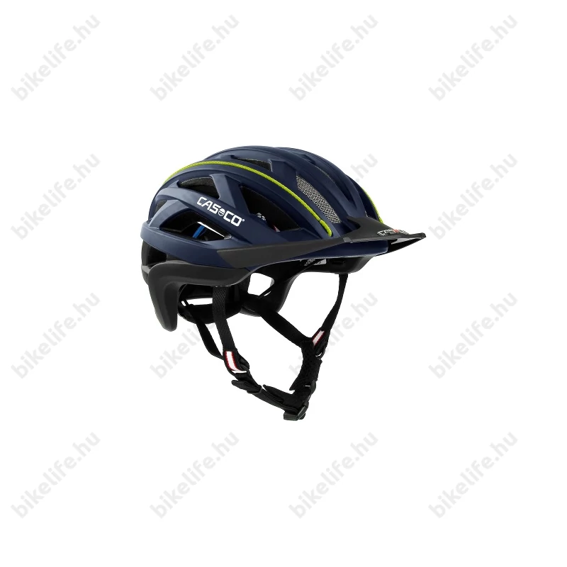 Casco Cuda 2 Mountain kerékpáros bukósisak kék/neon sárga L-es (59-62cm fejkerület)