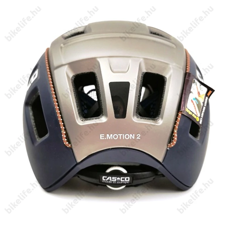 Casco E.Motion 2 kerékpáros bukósisak navy kék/szürke L-es (58-62cm fejkerület)
