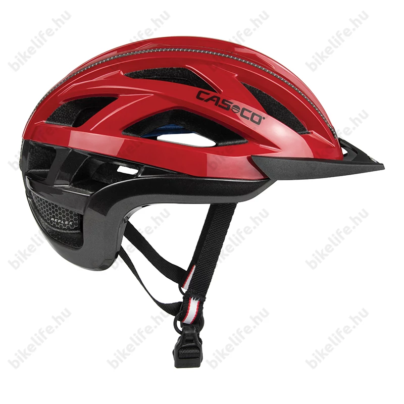 Casco Cuda 2 kerékpáros bukósisak Ruby Noir M-es (54-58cm fejkerület)