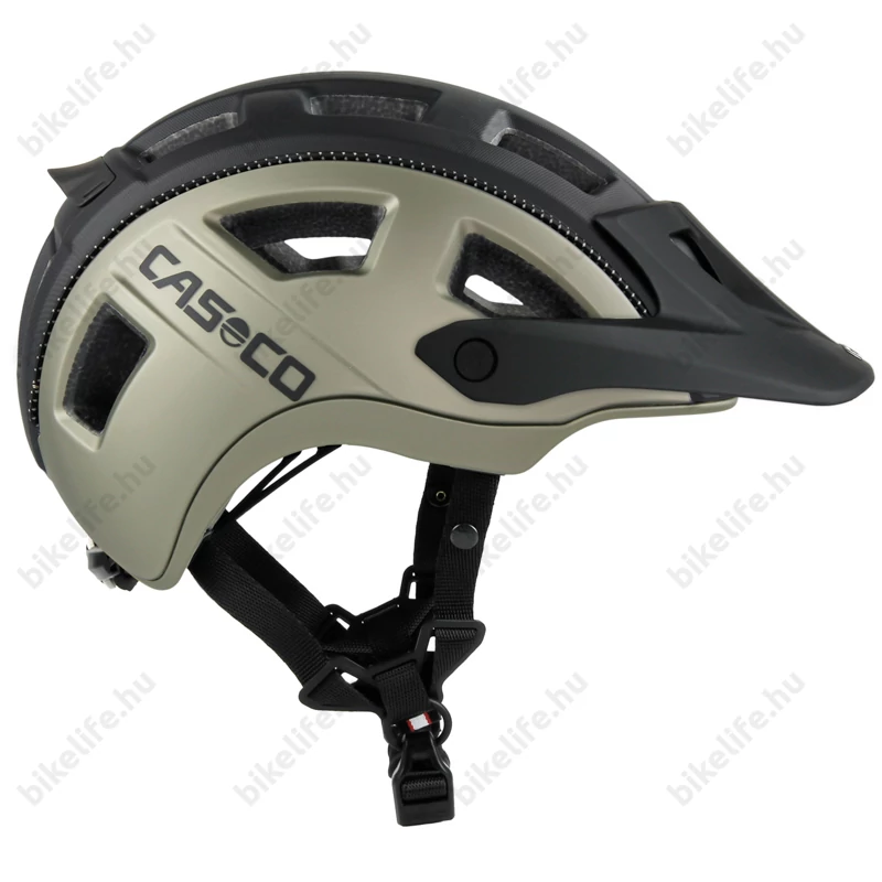 Casco MTBE 2 kerékpáros bukósisak matt bronz/fekete S-es (52-56cm fejkerület)