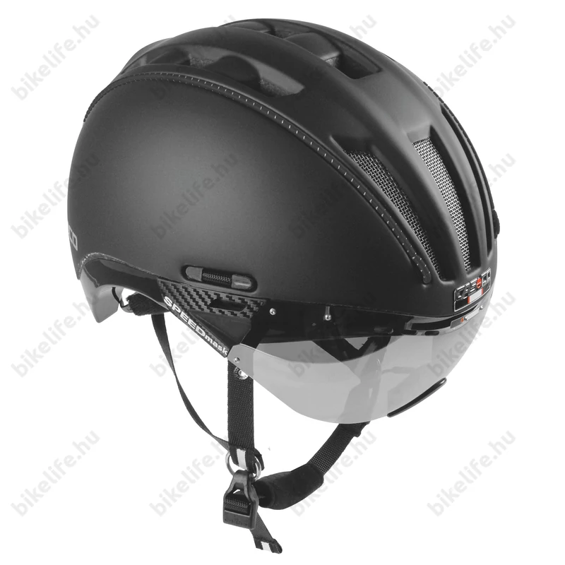 Casco Roadster kerékpáros bukósisak fekete L-es (58-60cm fejkerület)